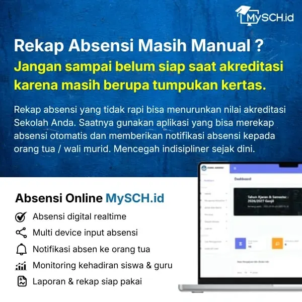 Aplikasi Absensi Siswa MySCH.id