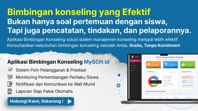 Aplikasi Bimbingan Konseling MySCH.id