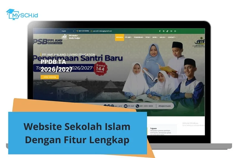 Website Sekolah Islam Terbaik dengan Fitur Lengkap