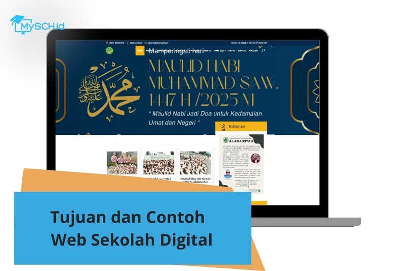Pengertian, Tujuan, Contoh Web Sekolah Digital di Indonesia