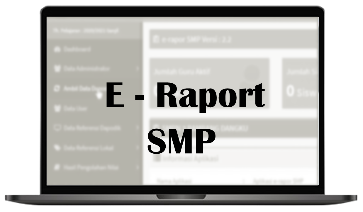 Aplikasi E Rapor SMP Terbaru